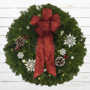spirit of winter balsam wreath